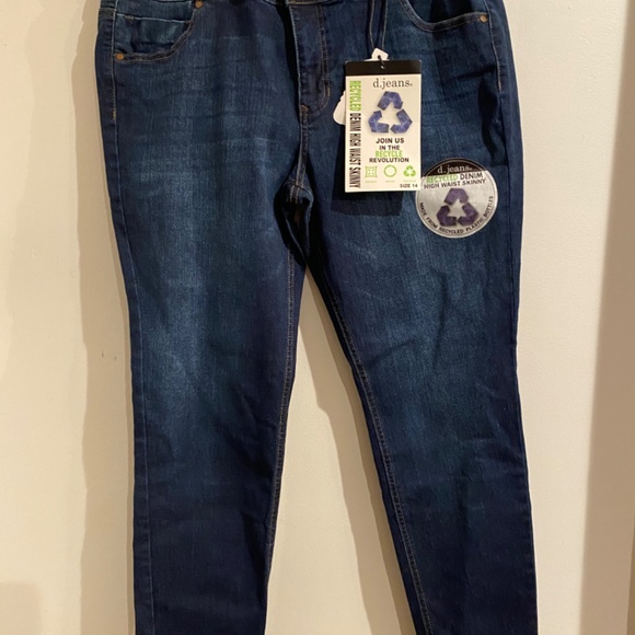 NWT D SKINNY JEANS PLUS SIZE 14W - Picture 2 of 4